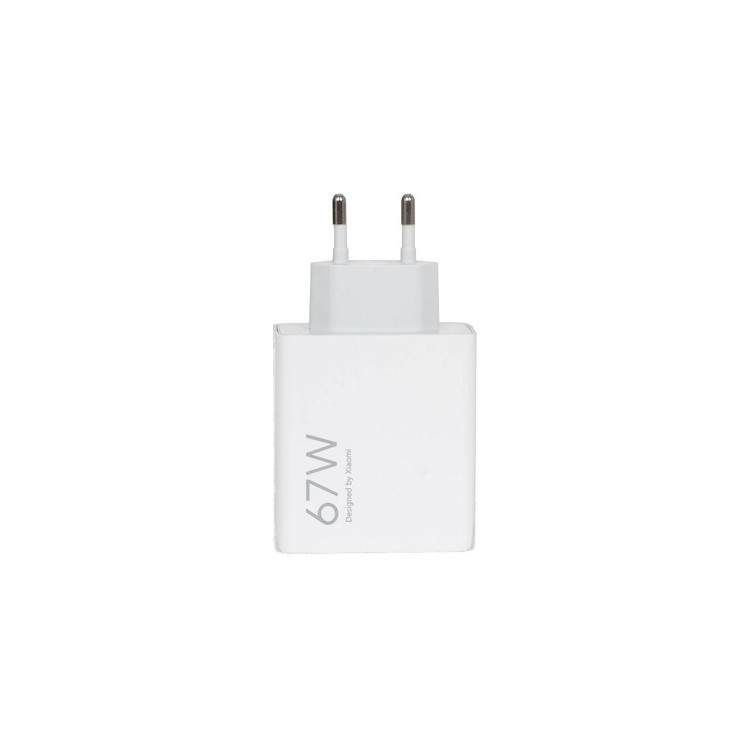 شارژر دیواری فست تک پورت Xiaomi مدل MDY-12-EH 67W - سفید