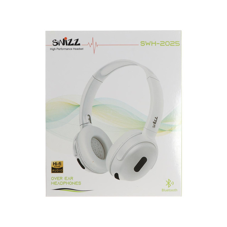 هدفون بی سیم Swizz مدل SWH-2025 - سفید