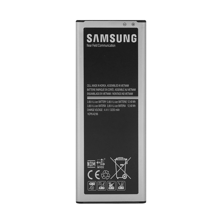 باتری موبایل Samsung مدل note 4 با ظرفیت 3200mAh اصلی