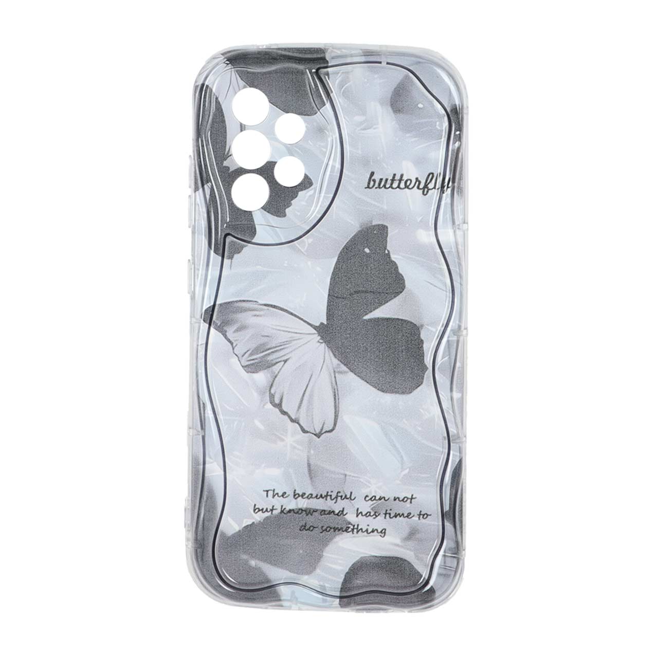 قاب کنگره ای ژله ای Black Design مدل Samsung Galaxy A52 / A52s