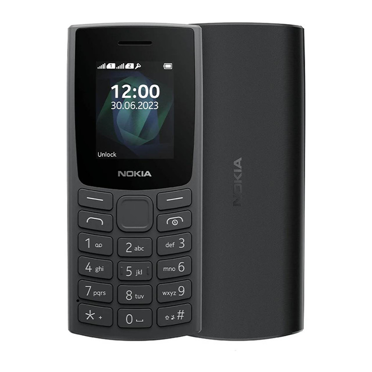 گوشی موبایل Nokia مدل 2023-105 دو سیم کارت - ذغالی - مونتاژ ایران تحت لیسانس نوکیا (گارانتی سامتل)