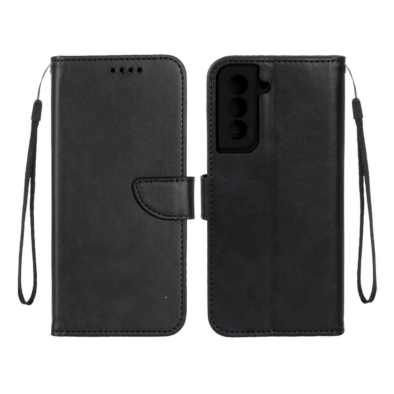 کیف چرمی موبایل مگنتی Samsung Galaxy S21 FE - مشکی