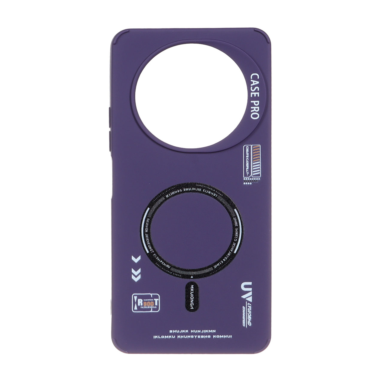قاب Case Pro طرح مگ سیف Xiaomi A3 / A3x / poco C61 - بنفش
