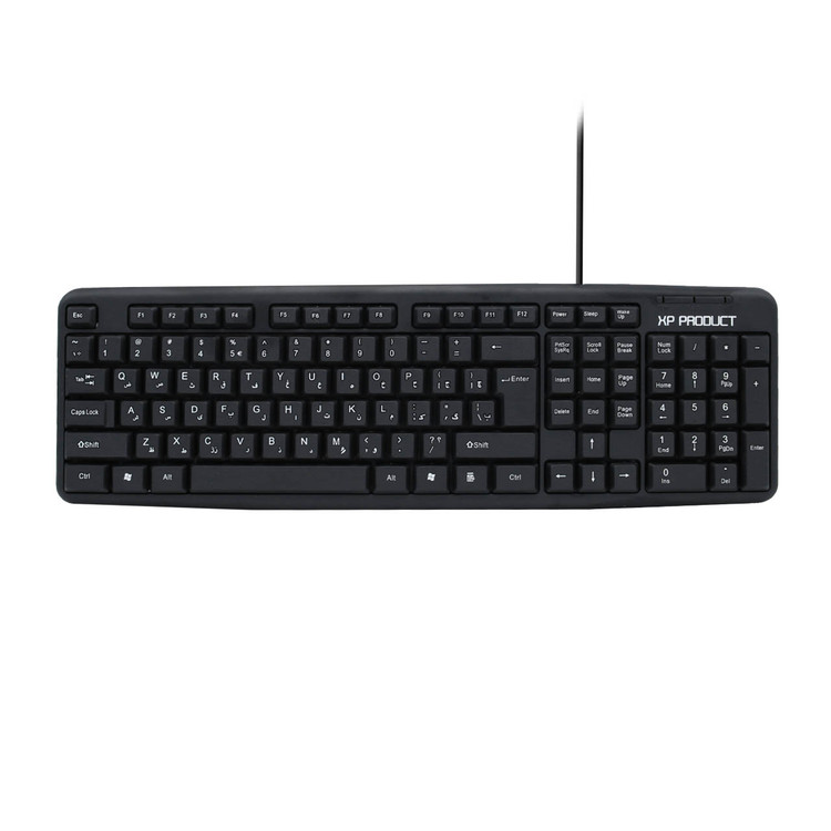 کیبورد باسیم XP Product مدل XP-8100B - مشکی