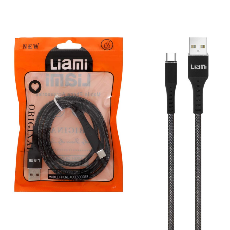 کابل شارژ فست Liami Type-C - مشکی