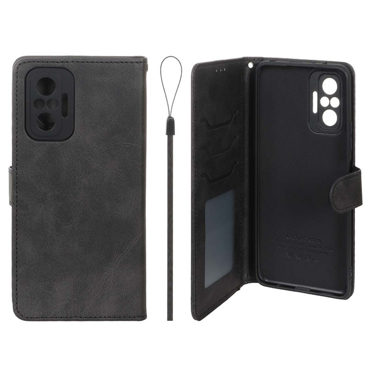 کیف موبایل مگنتی درجه یک داخل خز MNC Plus مدل Xiaomi Redmi Note 10 Pro 4G / Redmi Note 10 Pro Max - مشکی