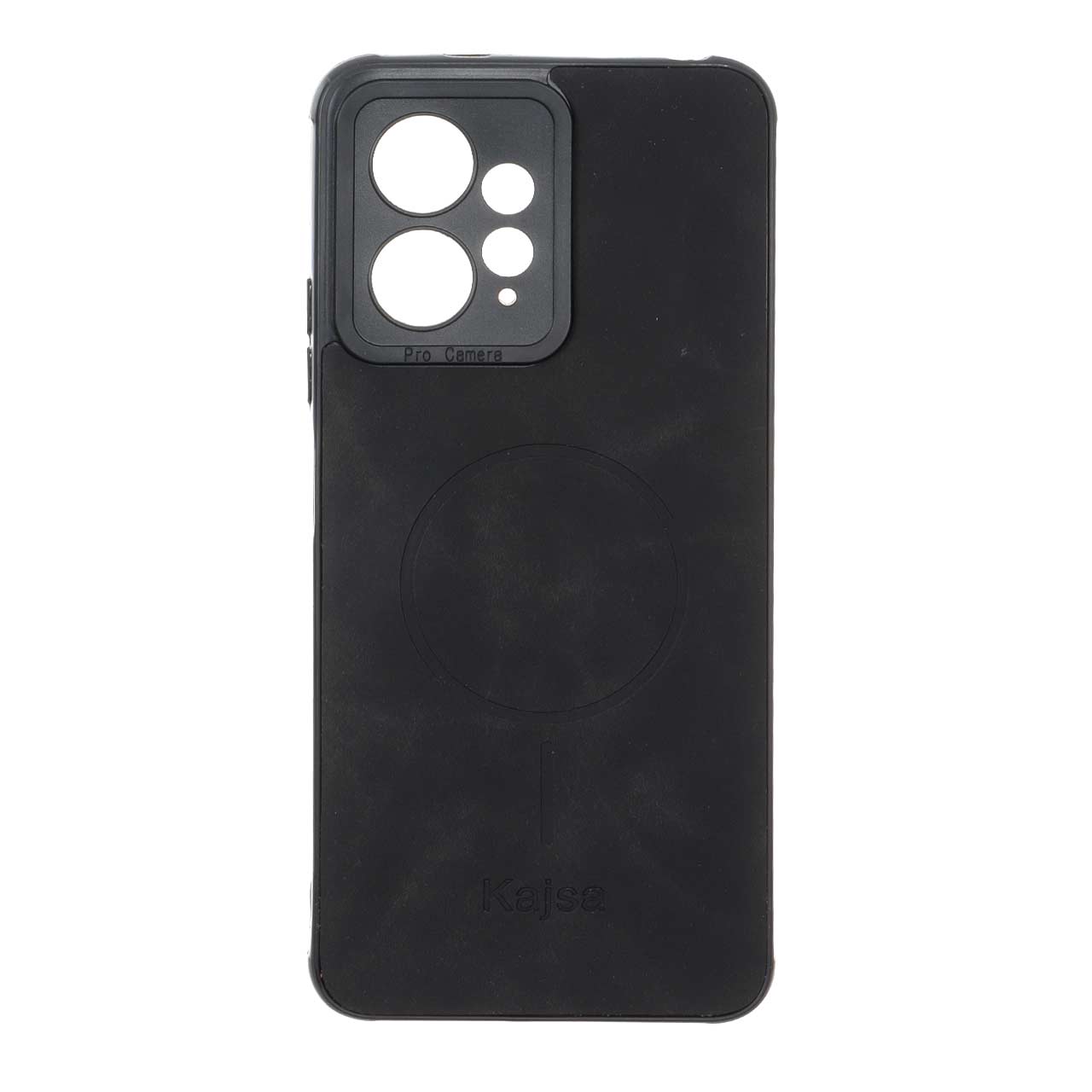 قاب جیر Kajsa طرح مگ سیف MNC مدل Xiaomi Redmi Note 12 4G - مشکی