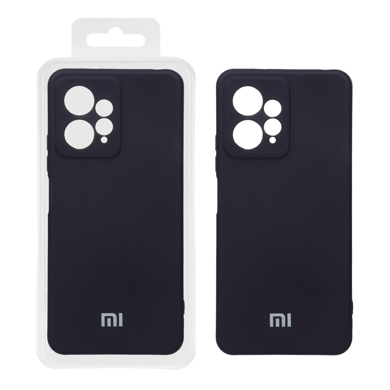 قاب نیو سیلیکون محافظ لنزدار RFF مدل Xiaomi Redmi Note 12 - 4G - مشکی کد 9 (پک دار)