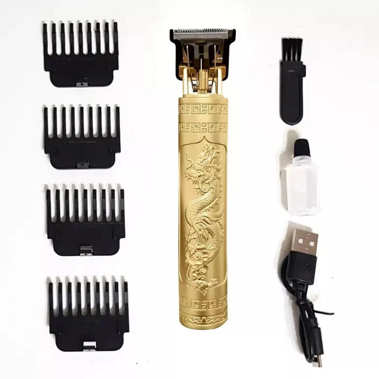 ماشین ریش تراش شارژی Vintage مدل TRIMMER T9 - طلایی