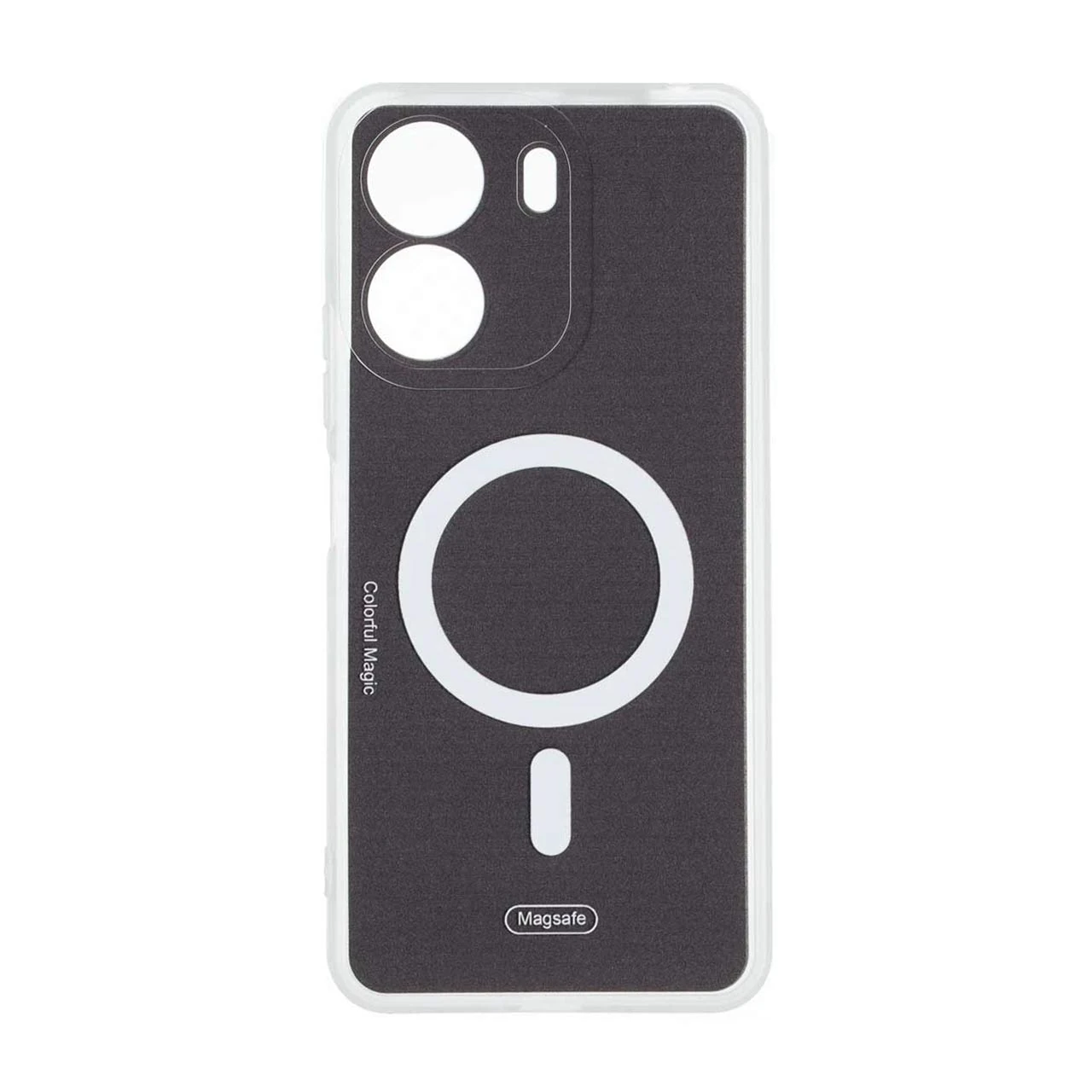 قاب Colorful Magic طرح مگ سیف محافظ لنزدار Xiaomi Redmi 13C / Poco C65 - مشکی