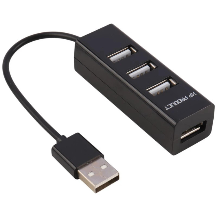 هاب 4 پورت XP Product USB2.0 مدل XP-H827U - مشکی
