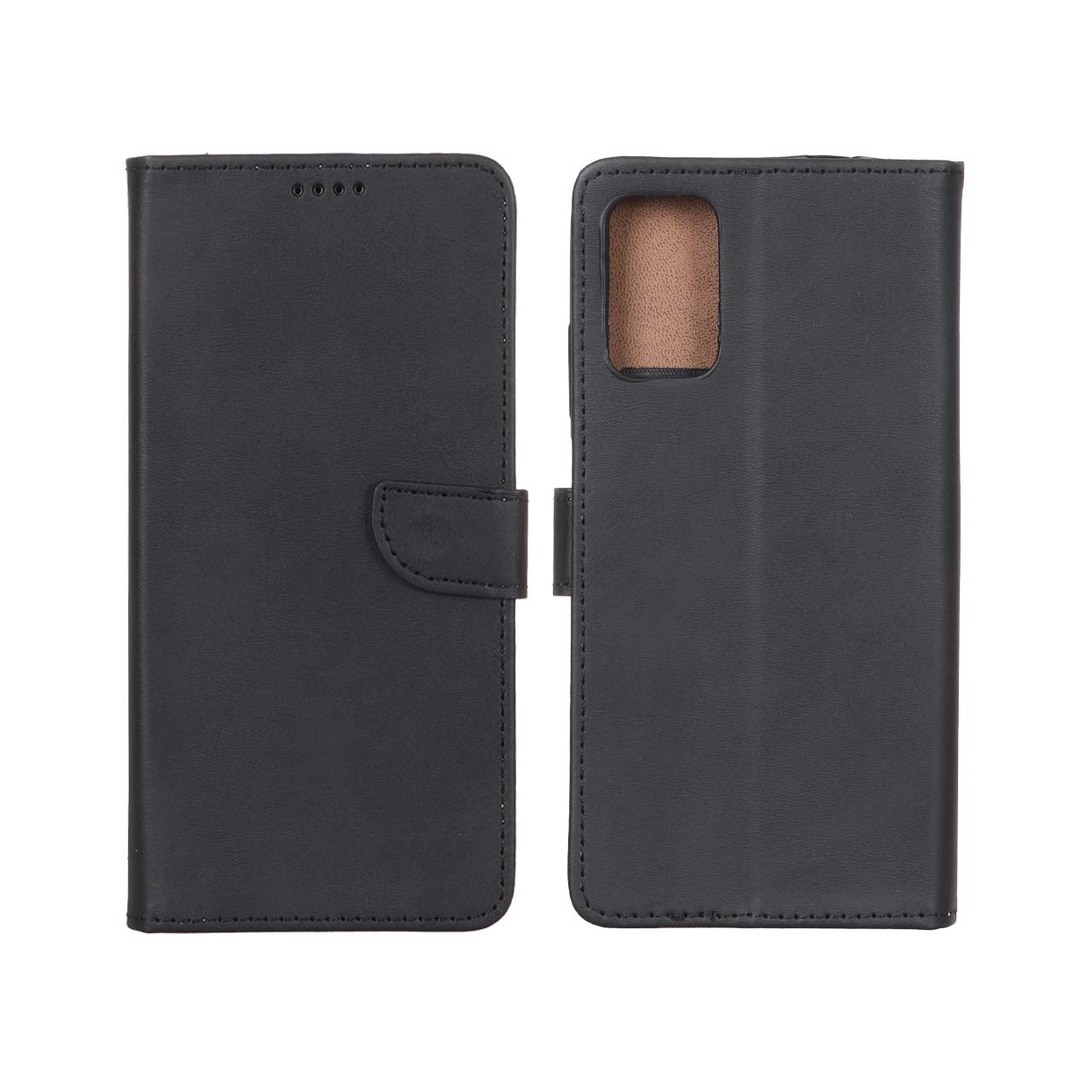کیف چرمی موبایل مگنتی Xiaomi Poco M3 / Redmi 9T 4G - مشکی
