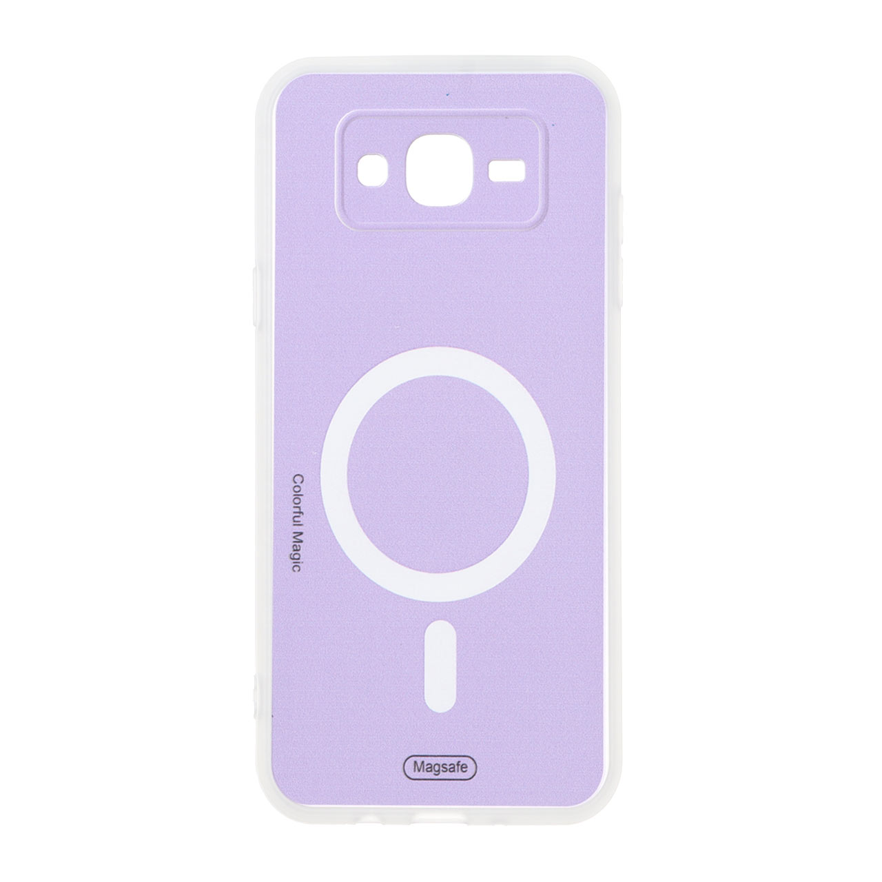 قاب Colorful Magic طرح مگ سیف محافظ لنزدار Samsung Galaxy J7 (2015) / J700 - یاسی