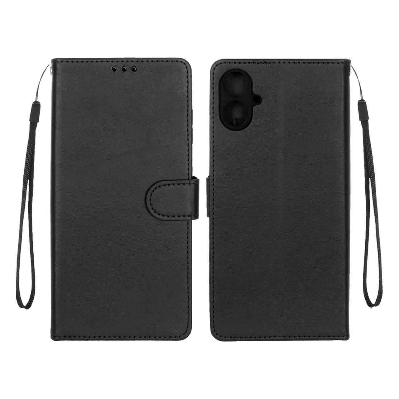 کیف موبایل مگنتی درجه یک MNC مدل Samsung Galaxy A06 - مشکی