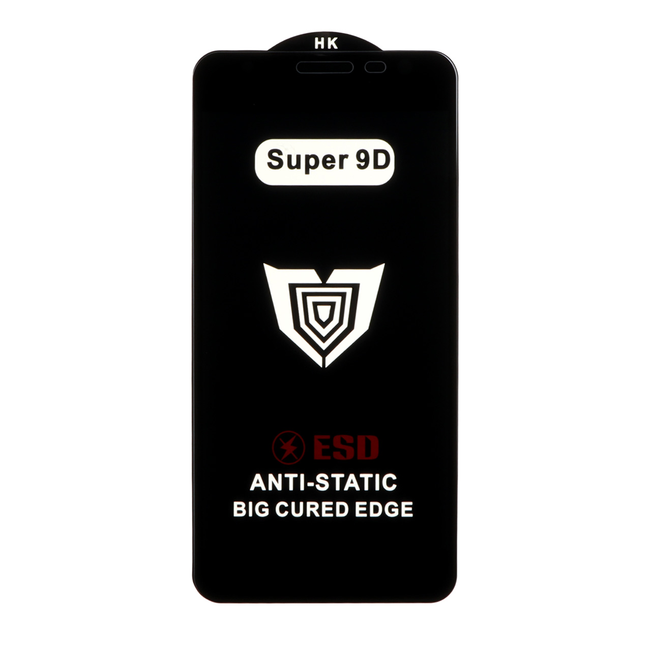 محافظ صفحه نمایش شیشه ای Full Cover ESD Anti Static - Super 9D مدل Samsung Galaxy A2 Core (بدون پک) - مشکی