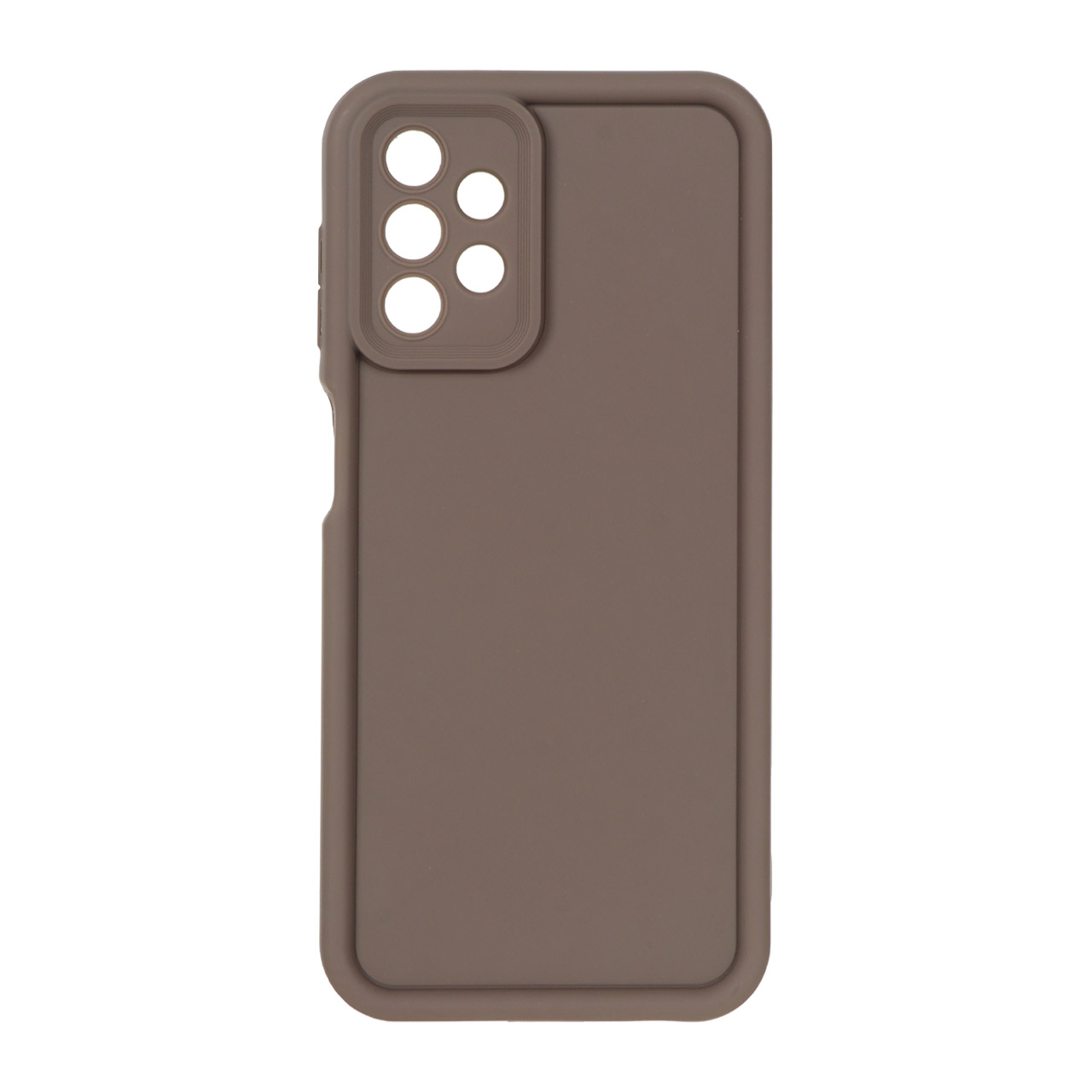 قاب Solid Case مدل Samsung Galaxy A13 4G - قهوه ای
