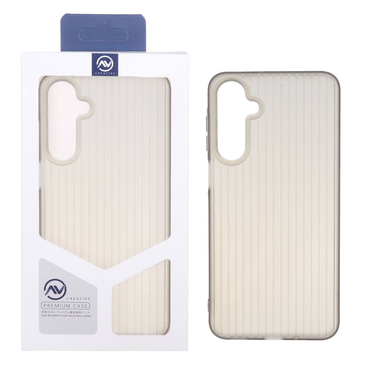 قاب Line Case ژله ای Samsung Galaxy A16 - خاکستری (پک دار)