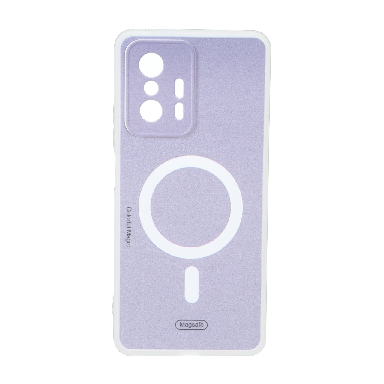 قاب Colorful Magic طرح مگ سیف محافظ لنزدار Xiaomi Mi 11T / Mi 11T Pro - بنفش