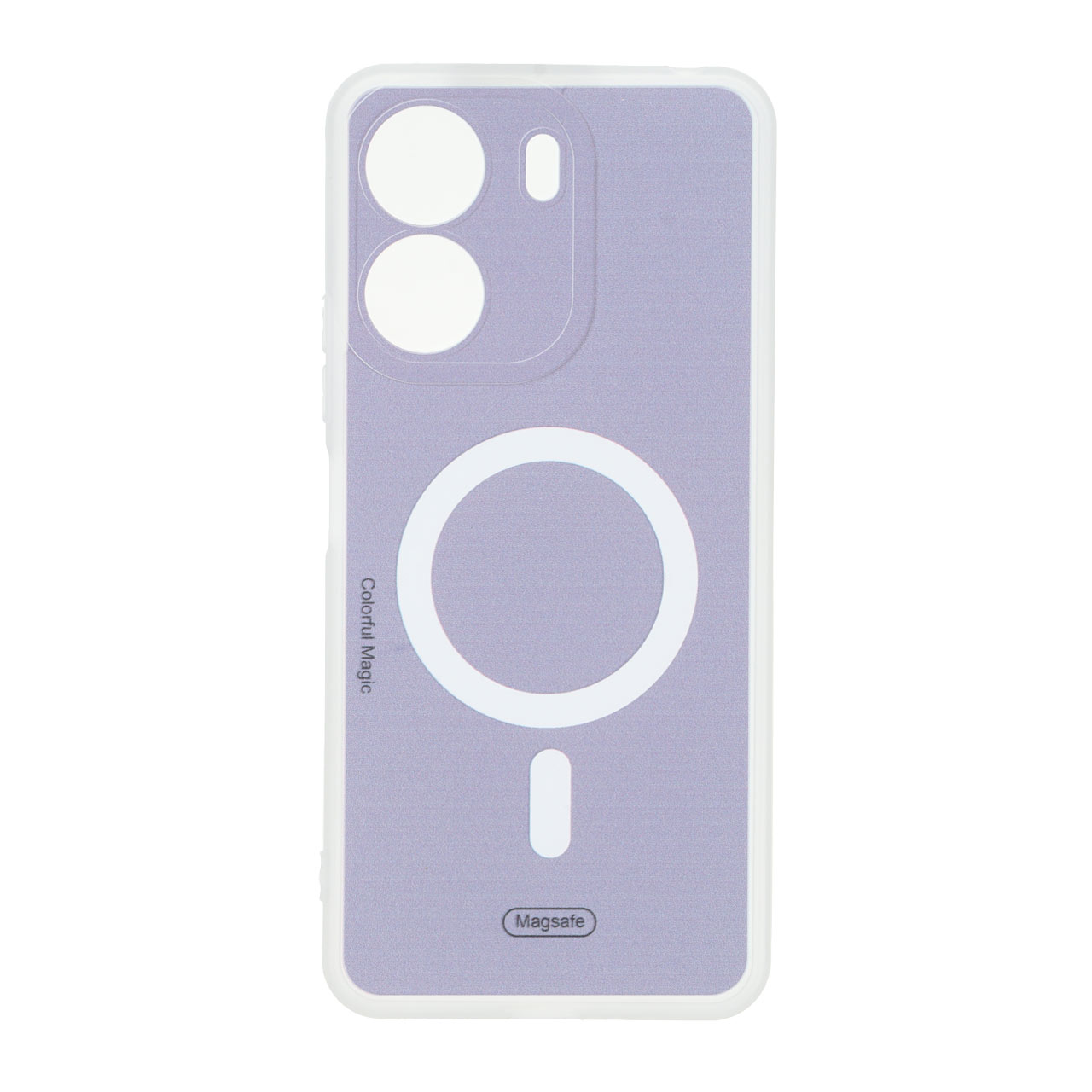 قاب Colorful Magic طرح مگ سیف محافظ لنزدار Xiaomi Redmi 13C / Poco C65 - بنفش