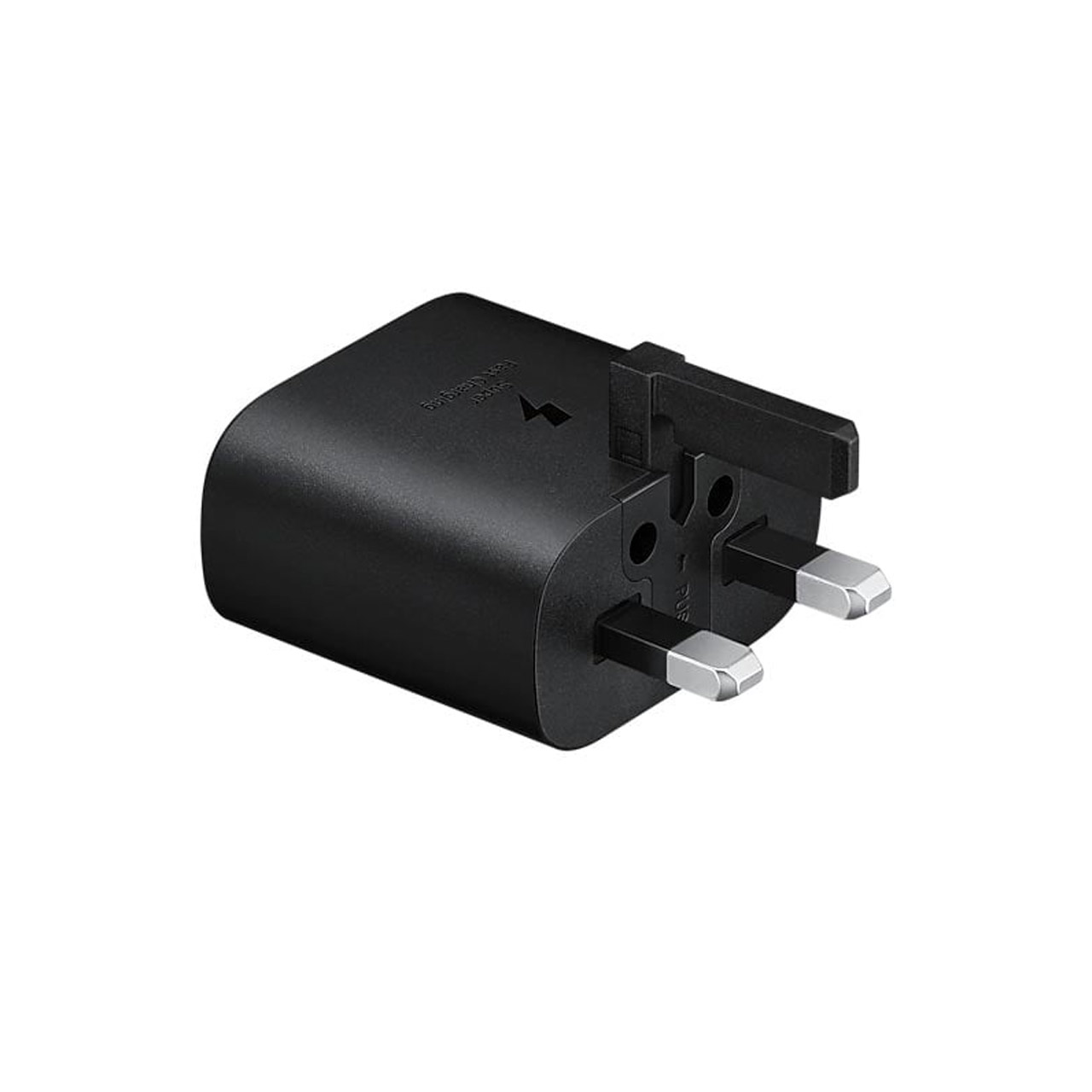 شارژر دیواری سه پین PD و فست تک پورت Samsung مدل EP-TA800 25W مجهز به فناوری NFC - درجه یک - مشکی