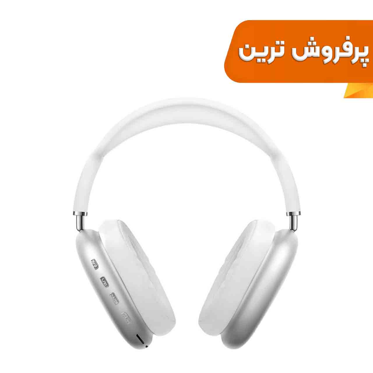 هدفون بی سیم مدل P9-طوسی روشن