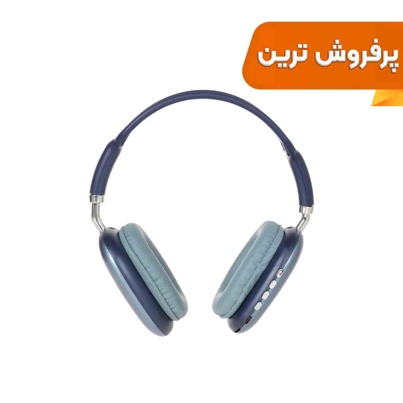 هدفون بی سیم مدل P9-آبی