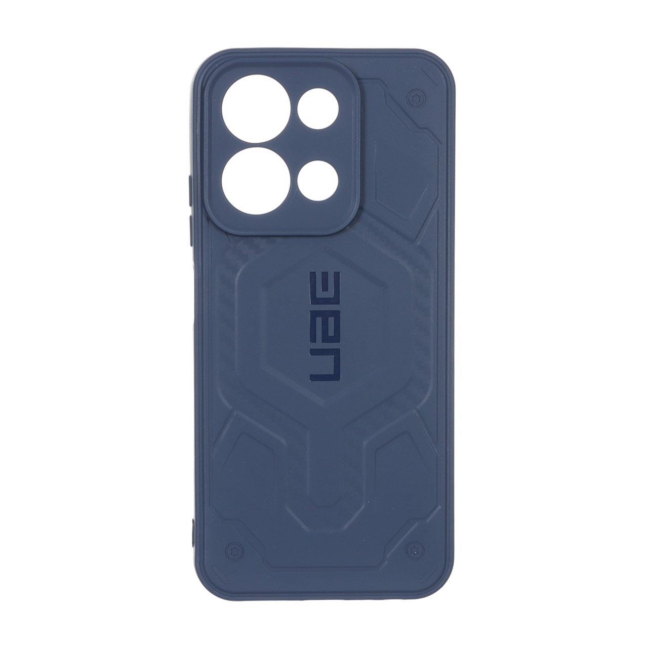 قاب UAG طرح سیلیکون نسخه گلوبال Xiaomi Redmi 15C / Poco C85 - سرمه ای