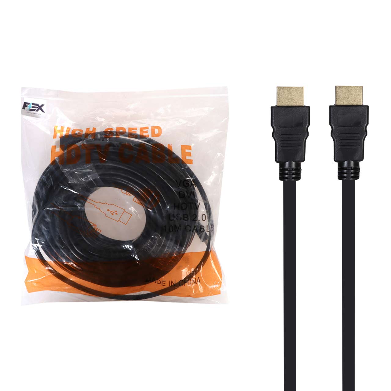 کابل 10 متری FEX HDMI - مشکی
