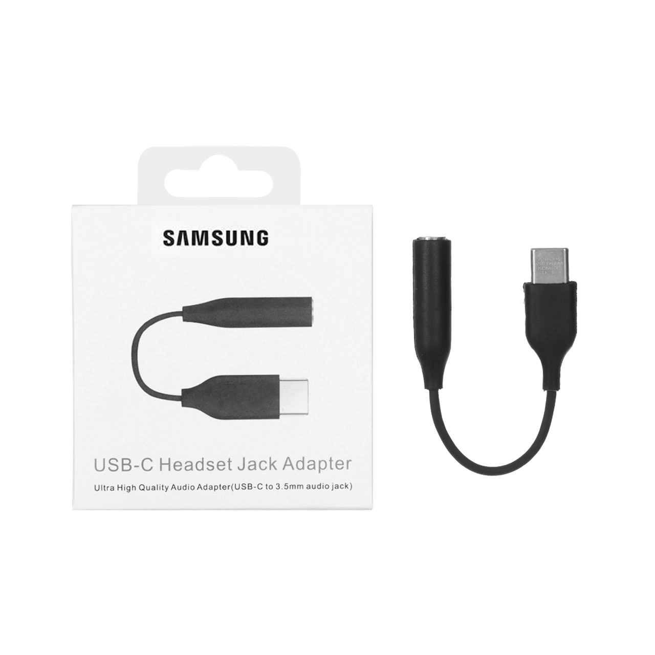 تبدیل Type-C به جک 3.5 میلیمتری Samsung - مشکی